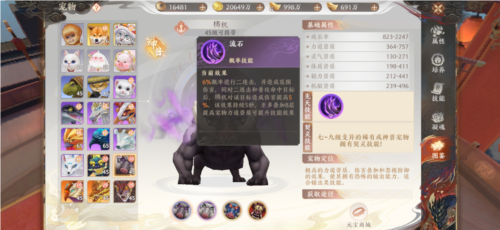天龙八部2飞龙战天什么宠物好 宠物选择推荐
