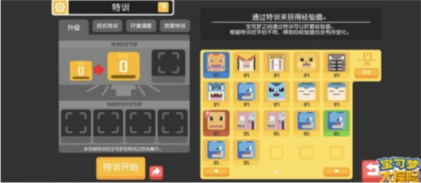宝可梦大冒险特训技能怎么学 特训招式训练方法