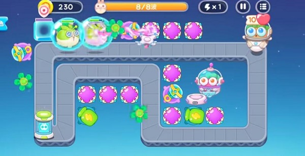 保卫萝卜4太空穿越第五关怎么过 通关流程攻略