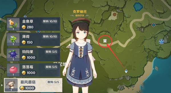 原神慕风蘑菇在哪采集 材料收集路线一览