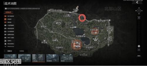 暗区突围南侧山石在哪里 位置详细一览