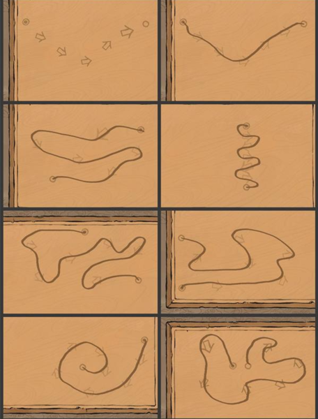 江南百景图徽州府探险画图纸连线怎么连 图案画法介绍